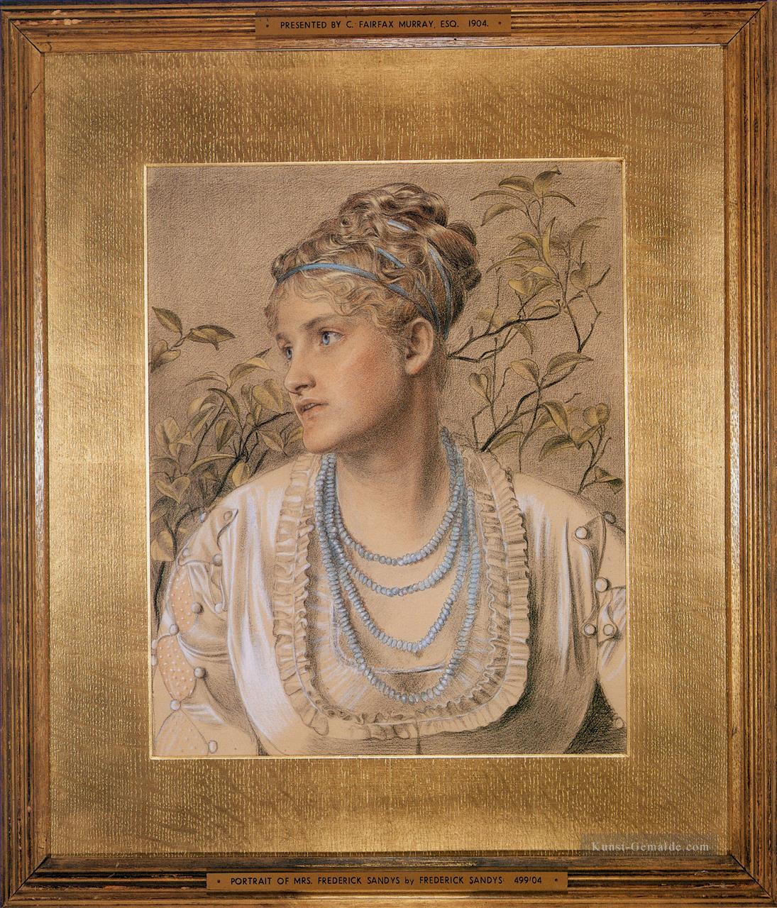 Mary Sandys viktorianisch maler Anthony Frederick Augustus Sandys Ölgemälde